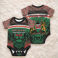 Personalized Kenya Independence Day Baby Onesie Tribal Lion 1963 Maasai Beadwork