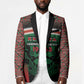 Personalized Kenya Independence Day Blazer Tribal Lion 1963 Maasai Beadwork