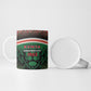 Personalized Kenya Independence Day Ceramic Mug Tribal Lion 1963 Maasai Beadwork