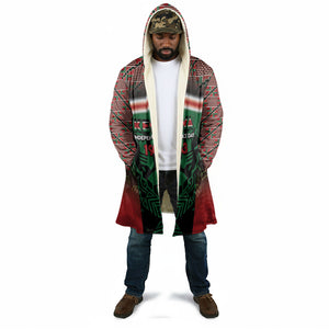 Personalized Kenya Independence Day Cloak Tribal Lion 1963 Maasai Beadwork