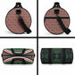 Personalized Kenya Independence Day Duffle Bag Tribal Lion 1963 Maasai Beadwork