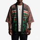 Personalized Kenya Independence Day Kimono Tribal Lion 1963 Maasai Beadwork