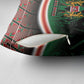 Personalized Kenya Independence Day Pillow Cover Tribal Lion 1963 Maasai Beadwork