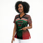 Personalized Kenya Independence Day Scrub Top Tribal Lion 1963 Maasai Beadwork