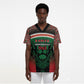 Personalized Kenya Independence Day Scrub Top Tribal Lion 1963 Maasai Beadwork