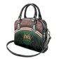 Personalized Kenya Independence Day Shoulder Handbag Tribal Lion 1963 Maasai Beadwork