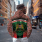 Personalized Kenya Independence Day Zip Hoodie Tribal Lion 1963 Maasai Beadwork