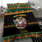 Afro-Jamaicans Christmas Bedding Set Most Likely To Smoke With Santa - African Pride