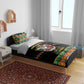 Afro-Jamaicans Christmas Bedding Set Most Likely To Smoke With Santa - African Pride