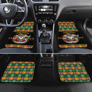 Afro-Jamaicans Christmas Car Mats Most Likely To Smoke With Santa - African Pride