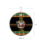 Afro-Jamaicans Christmas Ceramic Ornament Most Likely To Smoke With Santa - African Pride