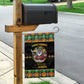 Afro-Jamaicans Christmas Garden Flag Most Likely To Smoke With Santa - African Pride