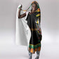Afro-Jamaicans Christmas Hooded Blanket Most Likely To Smoke With Santa - African Pride