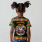Afro-Jamaicans Christmas Kid T shirt Most Likely To Smoke With Santa DT05