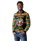 Afro-Jamaicans Christmas Long Sleeve Polo Shirt Most Likely To Smoke With Santa - African Pride