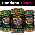Afro-Jamaicans Christmas Neck Gaiter Most Likely To Smoke With Santa - African Pride