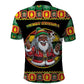 Afro-Jamaicans Christmas Polo Shirt Most Likely To Smoke With Santa DT05