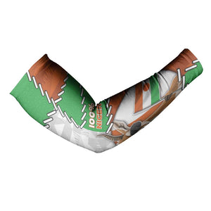 Personalized Niger Arm Sleeves Dama Gazelle Waving Flag Funny Style