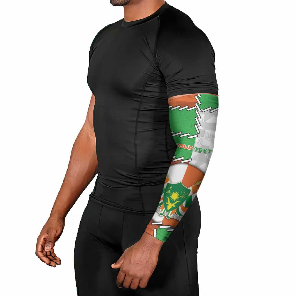 Personalized Niger Arm Sleeves Dama Gazelle Waving Flag Funny Style