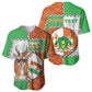 Personalized Niger Baseball Jersey Dama Gazelle Waving Flag Funny Style