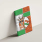 Niger Canvas Wall Art Dama Gazelle Waving Flag Funny Style