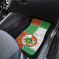 Personalized Niger Car Mats Dama Gazelle Waving Flag Funny Style