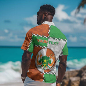 Personalized Niger Hawaiian Shirt Dama Gazelle Waving Flag Funny Style