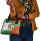 Niger Shoulder Handbag Dama Gazelle Waving Flag Funny Style
