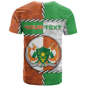 Personalized Niger T shirt Dama Gazelle Waving Flag Funny Style
