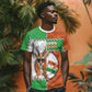 Personalized Niger T shirt Dama Gazelle Waving Flag Funny Style