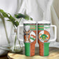 Personalized Niger Tumbler With Handle Dama Gazelle Waving Flag Funny Style