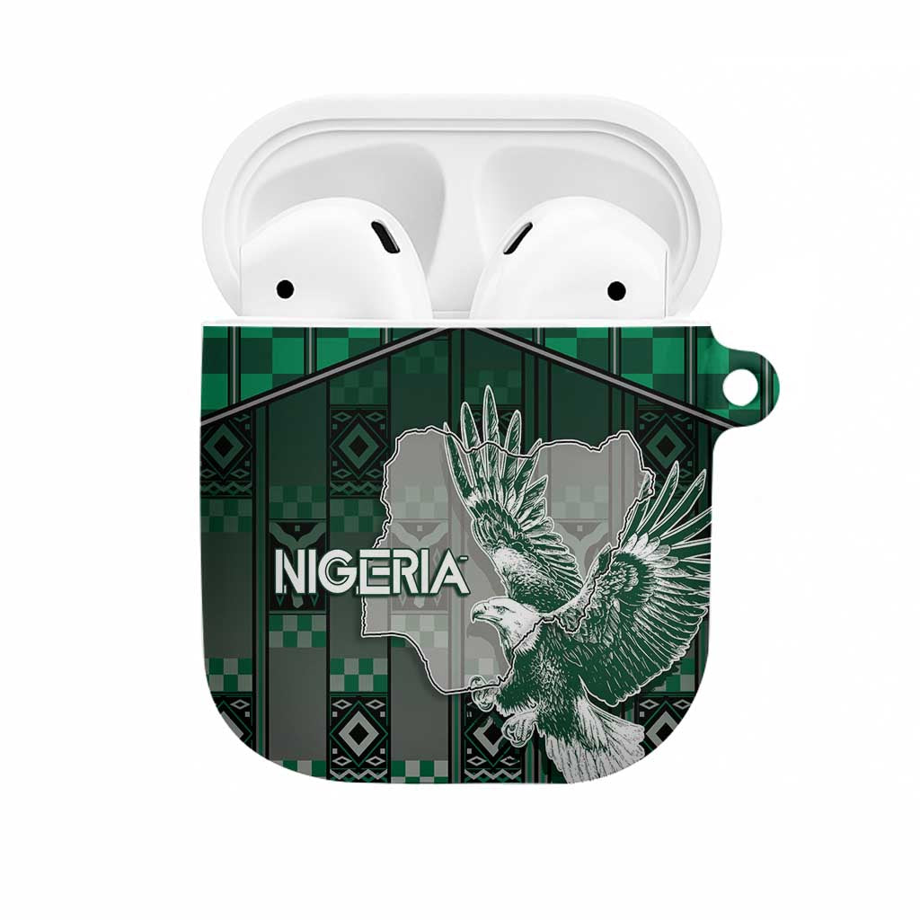Nigeria AirPods Case Eagle With Tribal Patterns