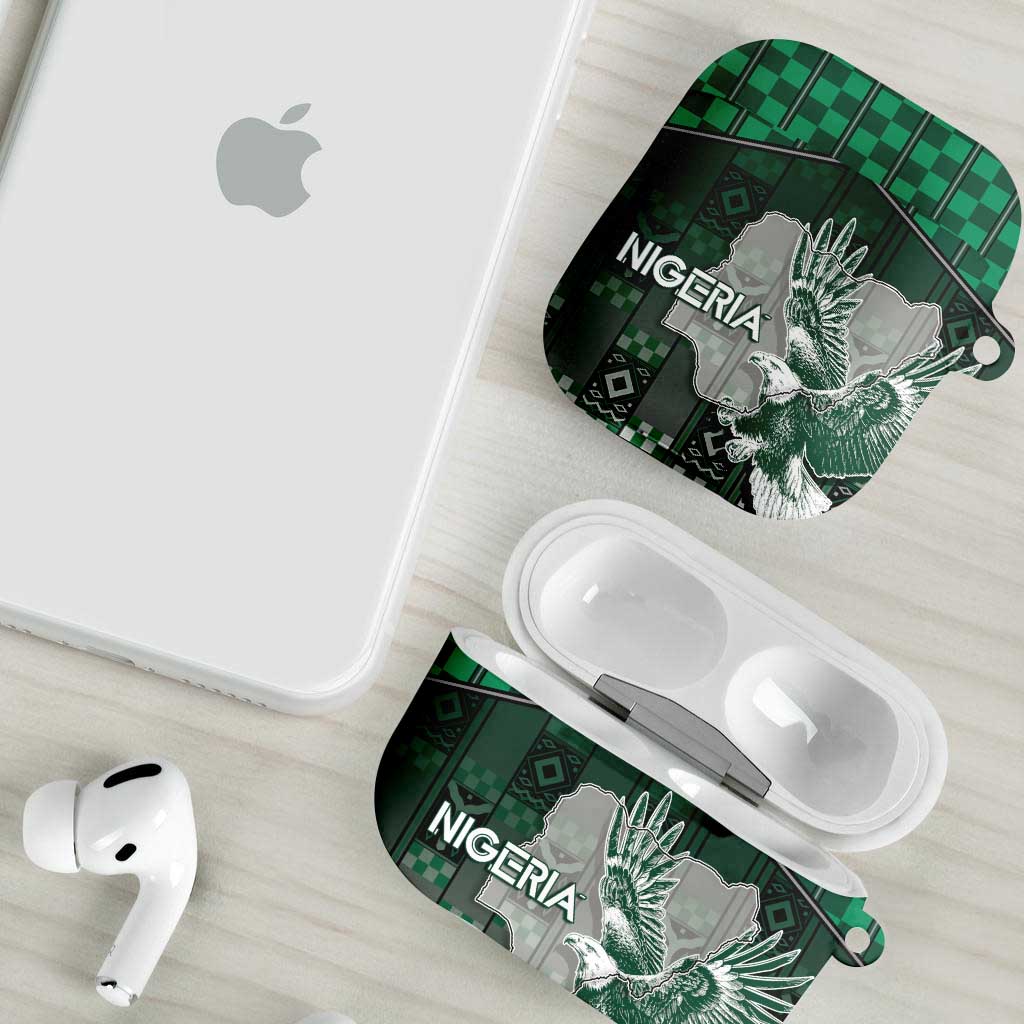 Nigeria AirPods Case Eagle With Tribal Patterns