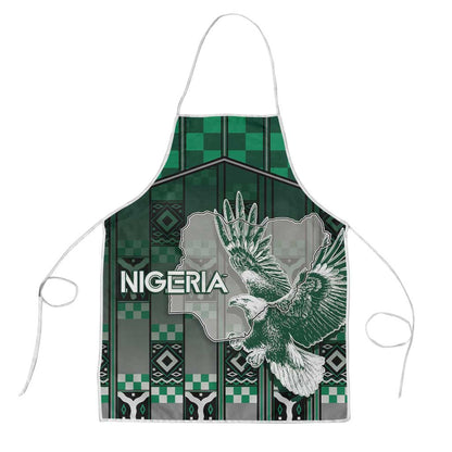 Nigeria Apron Eagle With Tribal Patterns