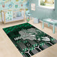 Nigeria Area Rug Eagle With Tribal Patterns