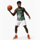 Personalized Nigeria Basketball Jersey Eagle With Tribal Patterns