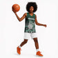 Personalized Nigeria Basketball Jersey Eagle With Tribal Patterns