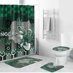 Nigeria Bathroom Set Eagle With Tribal Patterns