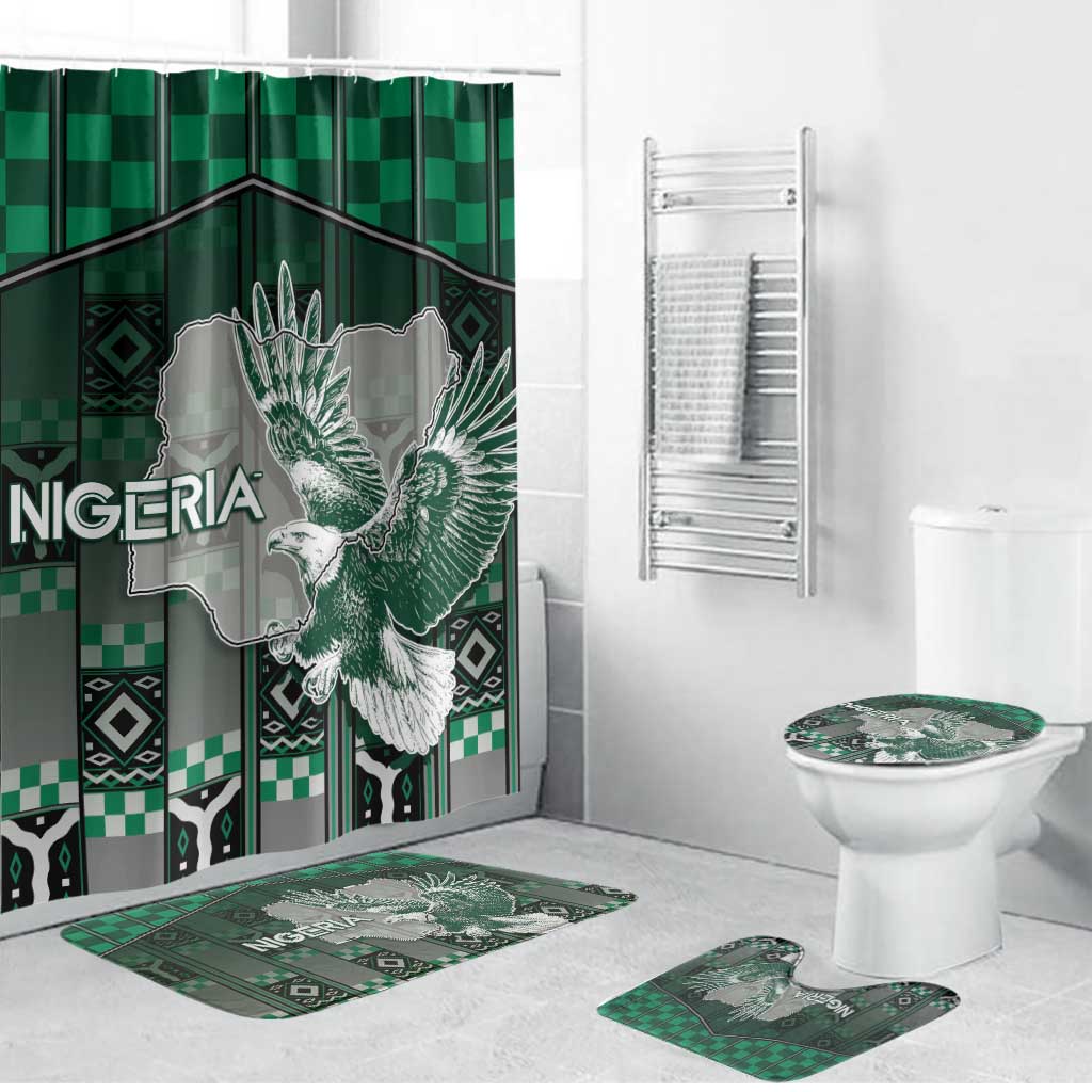 Nigeria Bathroom Set Eagle With Tribal Patterns