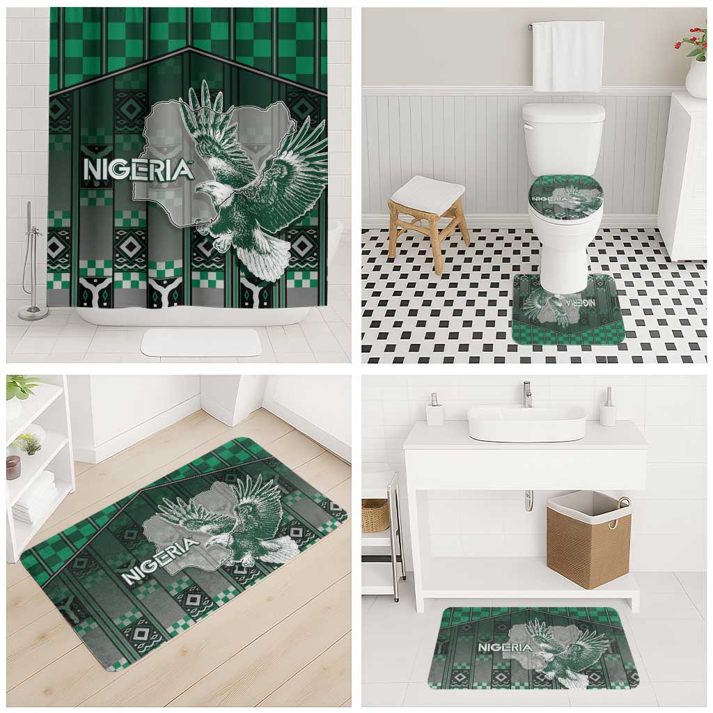 Nigeria Bathroom Set Eagle With Tribal Patterns