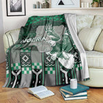 Nigeria Blanket Eagle With Tribal Patterns