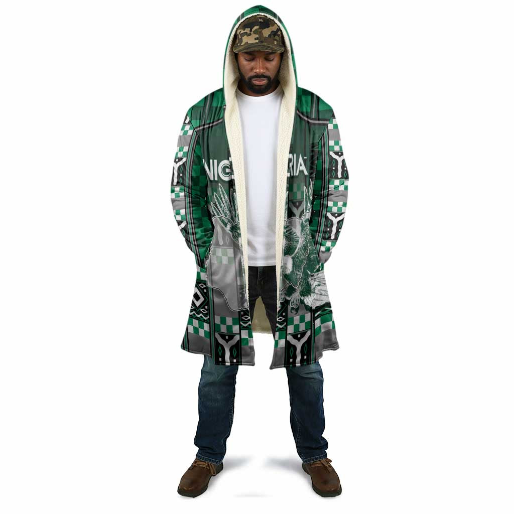 Personalized Nigeria Cloak Eagle With Tribal Patterns
