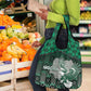 Nigeria Grocery Bag Eagle With Tribal Patterns