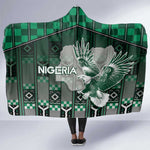Nigeria Hooded Blanket Eagle With Tribal Patterns