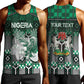 Personalized Nigeria Men Tank Top Eagle With Tribal Patterns