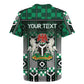 Personalized Nigeria Rugby Jersey Eagle With Tribal Patterns