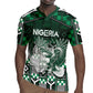 Personalized Nigeria Rugby Jersey Eagle With Tribal Patterns