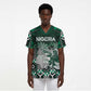 Personalized Nigeria Scrub Top Eagle With Tribal Patterns