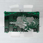 Nigeria Tablecloth Eagle With Tribal Patterns