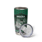 Personalized Nigeria Tumbler Cup Eagle With Tribal Patterns